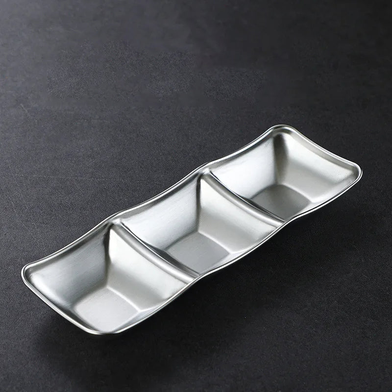 SpiceWave Stainless Steel Spice Bowls — Elegant Table Serving