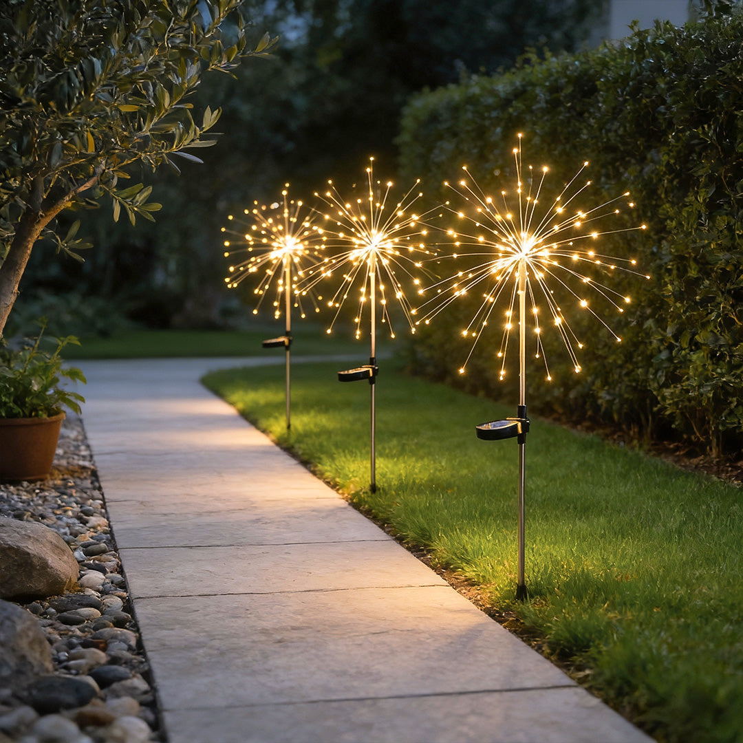 Radiant Dandelion Landscape Lights | Ventumra