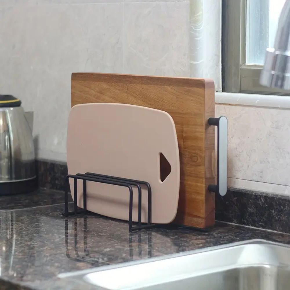 Steel Cutting Board Storage Rack | ventumra
