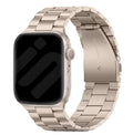 Μπρασελέ για Apple Watch σε φινίρισμα Starlight με ασφαλές κούμπωμα | Ventumra