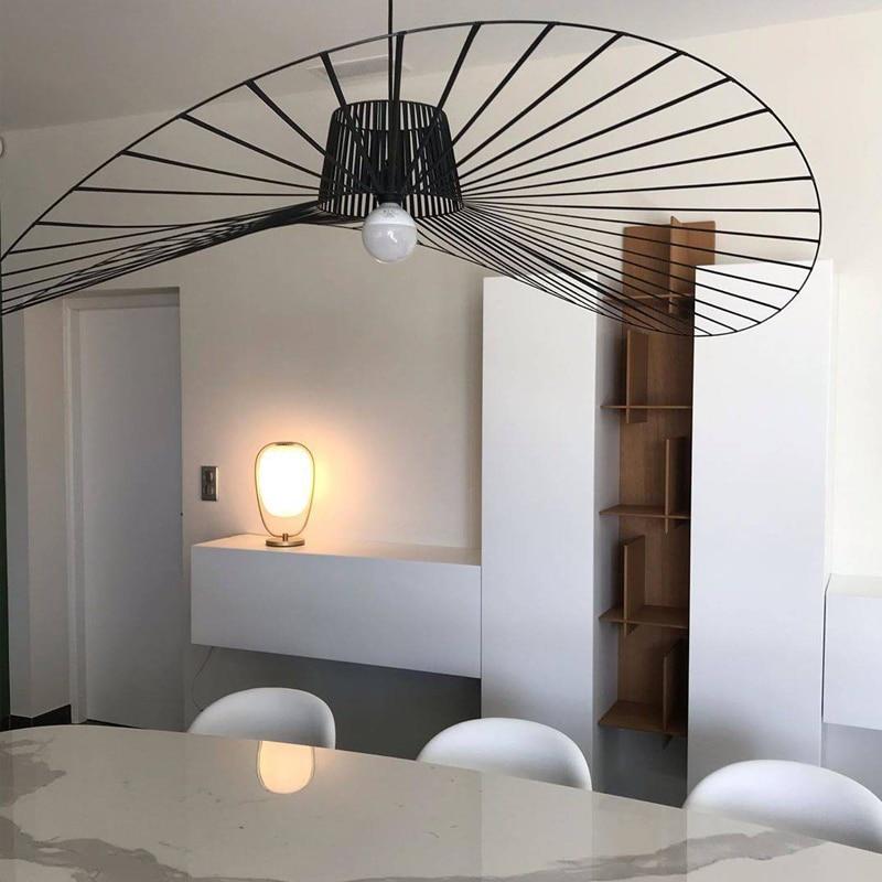 Solara Straw Hat Minimalist Pendant Light for Home Decor