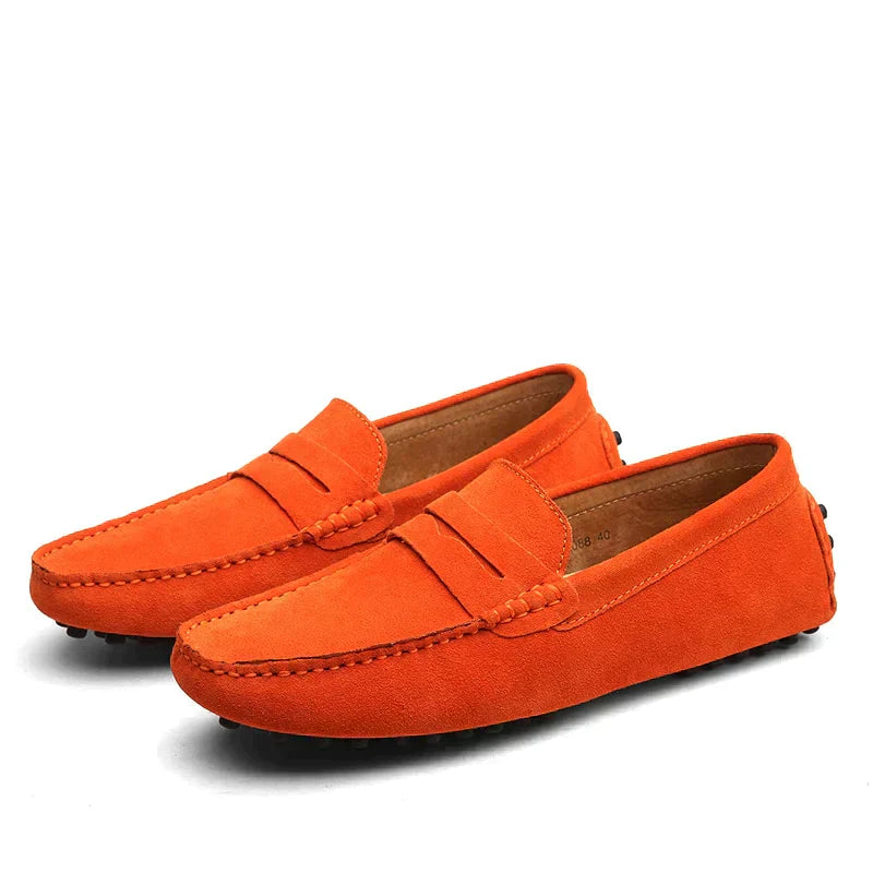Refined Italian Suede Loafers | ventumra