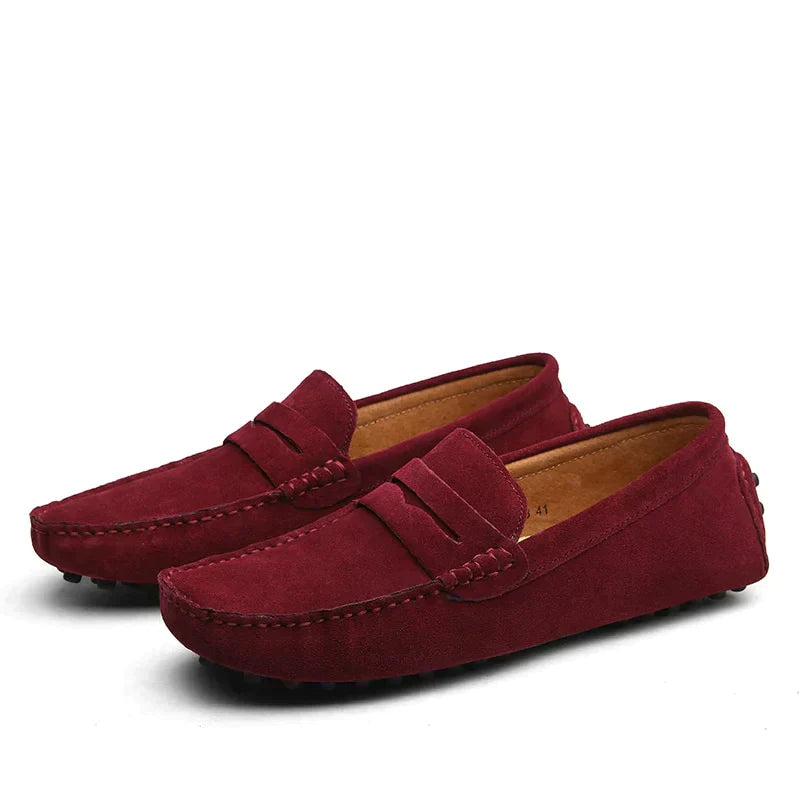 Refined Italian Suede Loafers | ventumra