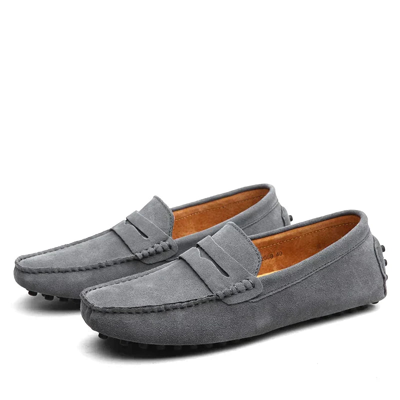 Refined Italian Suede Loafers | ventumra