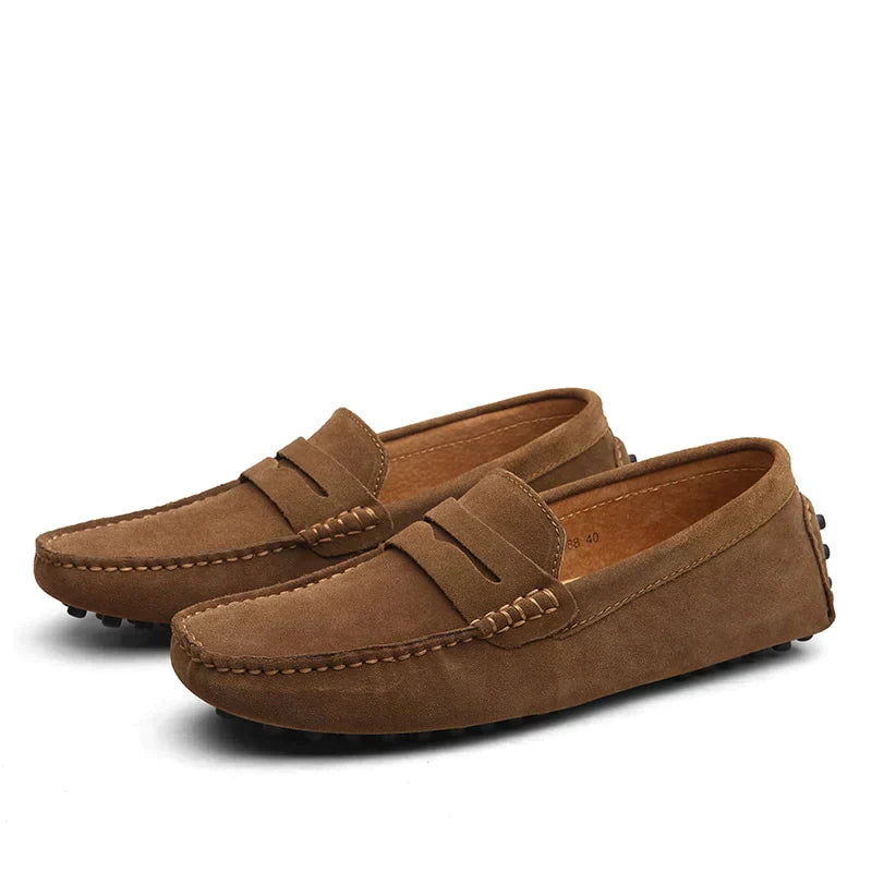 Refined Italian Suede Loafers | ventumra