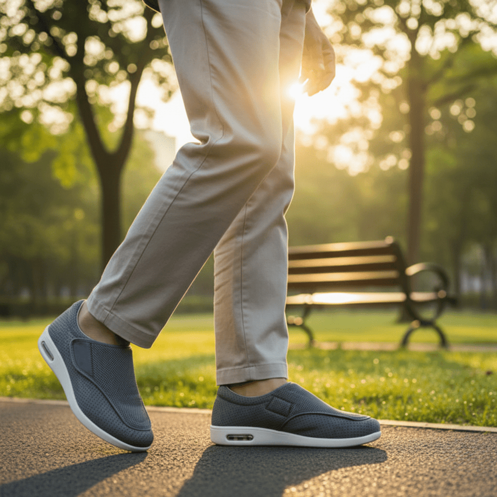 SWELLCOMFORT – Extra Wide Comfort Shoes with Memory Foam & Zero-Drop Design | ventumra