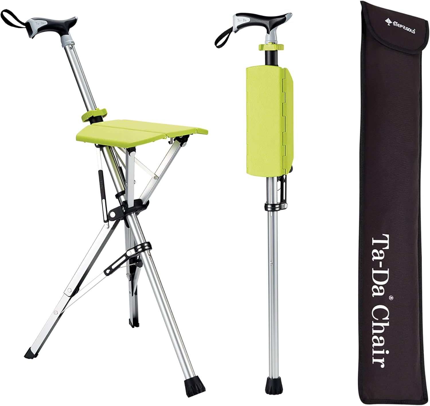 TerraNest Hiking Pole With Built-In Seat for Breaks | ventumra