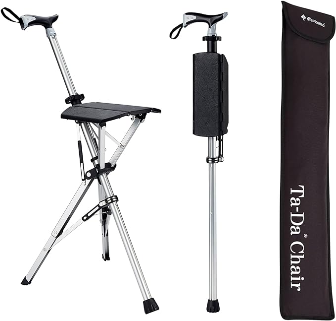 TerraNest Hiking Pole With Built-In Seat for Breaks | ventumra
