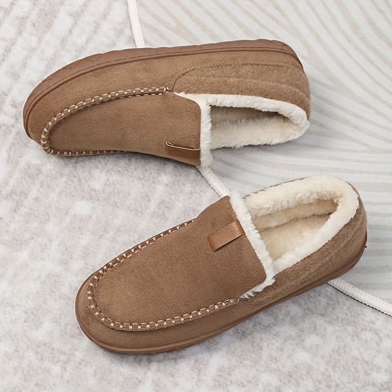 TERRAWOOL – Warm Men's Slip-On Shoes Made of Man-Made Wool | ventumra