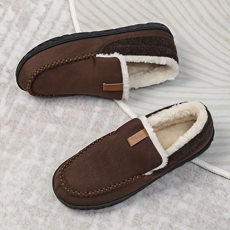 TERRAWOOL – Warm Men's Slip-On Shoes Made of Man-Made Wool | ventumra