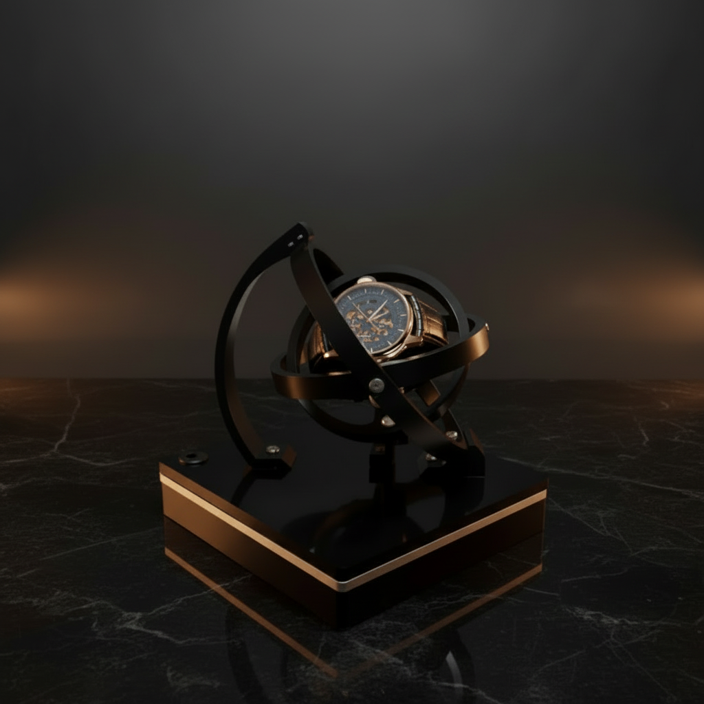 TIMEKEEPER – Horion Automatic Watch Winder with Quiet Operation | ventumra