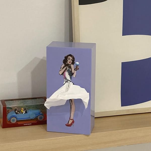 TISSUDANCE – Playful Rock Tissue Box for Creative Home Decoration | ventumra