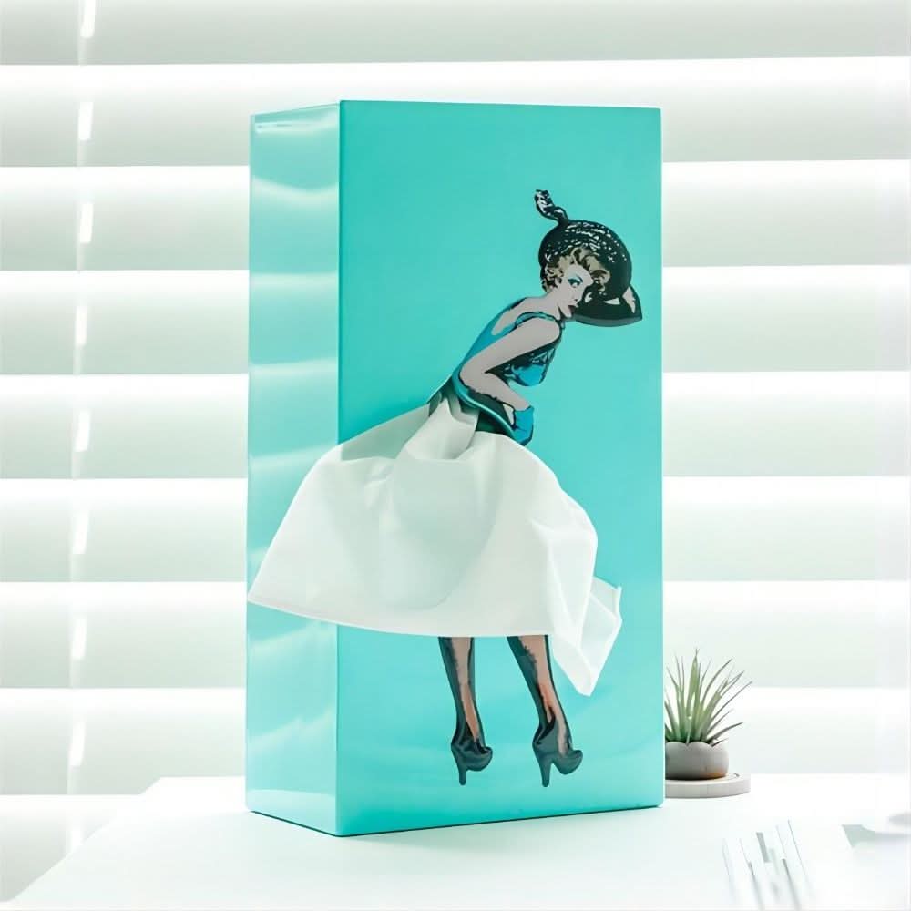 TISSUDANCE – Playful Rock Tissue Box for Creative Home Decoration | ventumra