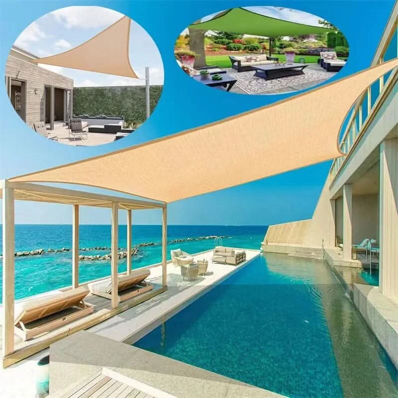 SunBreeze Flex hordozható napellenző — vízálló, UV-szűrős