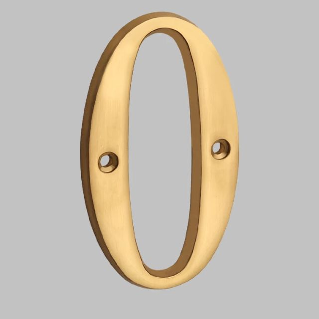 Solid Brass House Numbers - Classic Design | ventumra