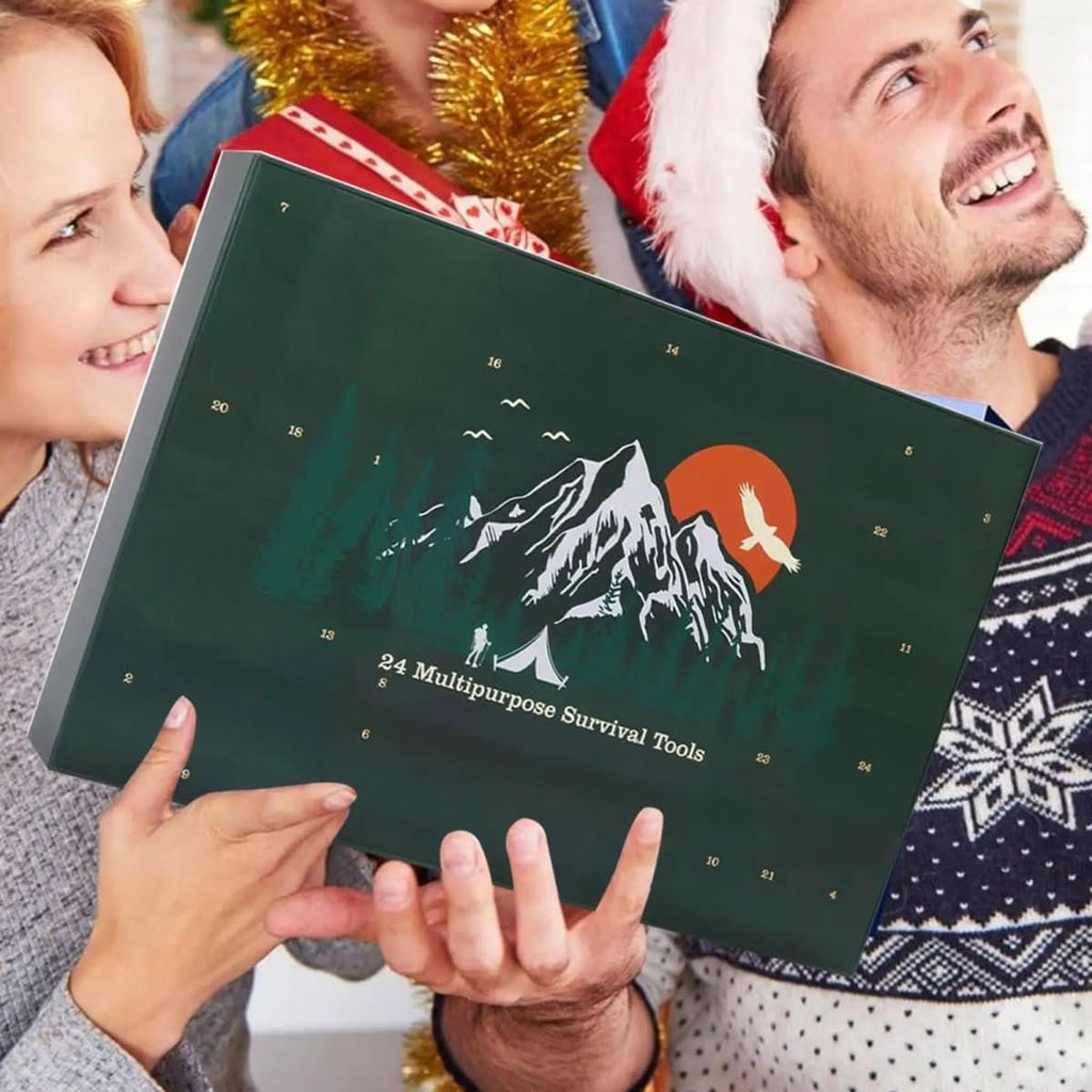 TRAILBOX Advent Calendar 2025 – 24 Outdoor Tools for Men | ventumra