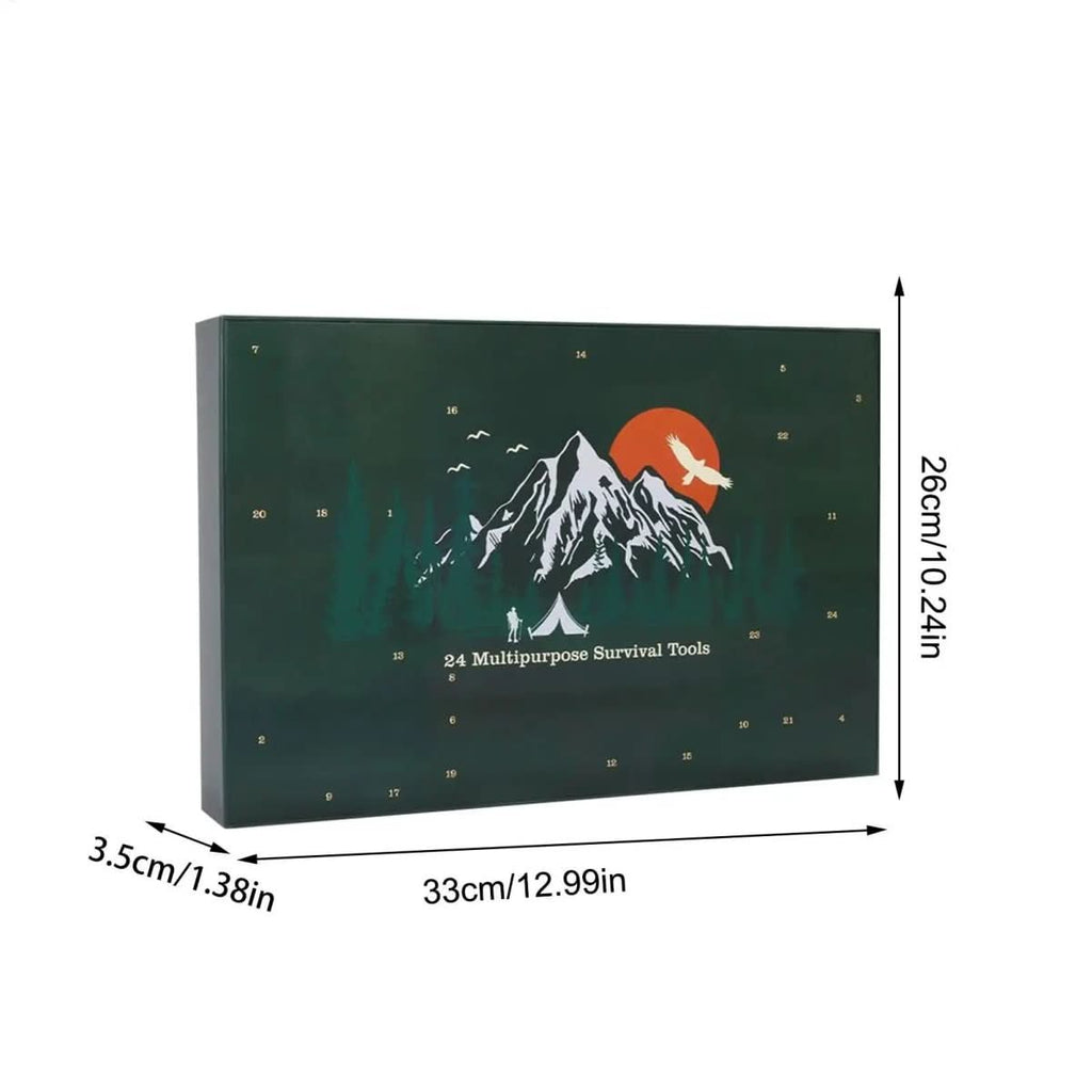 TRAILBOX Advent Calendar 2025 – 24 Outdoor Tools for Men | ventumra