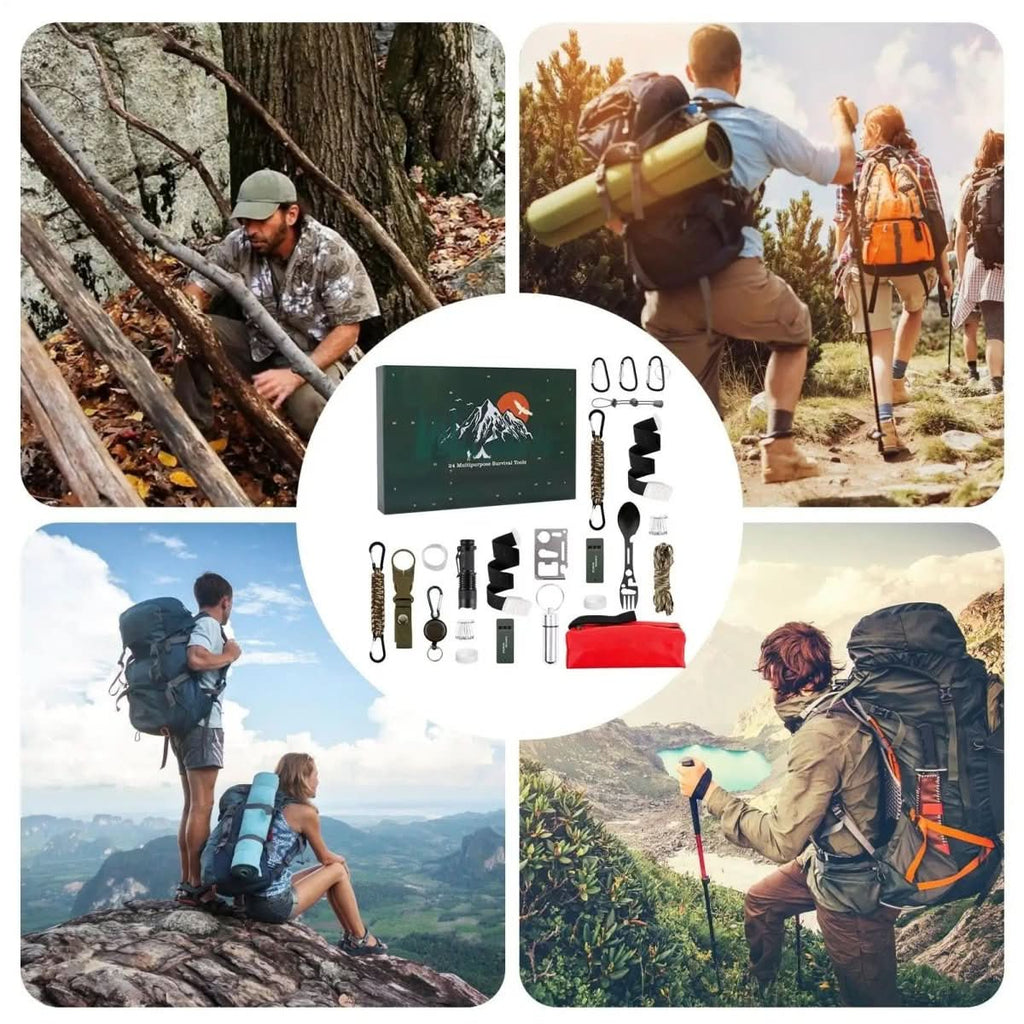 TRAILBOX Advent Calendar 2025 – 24 Outdoor Tools for Men | ventumra