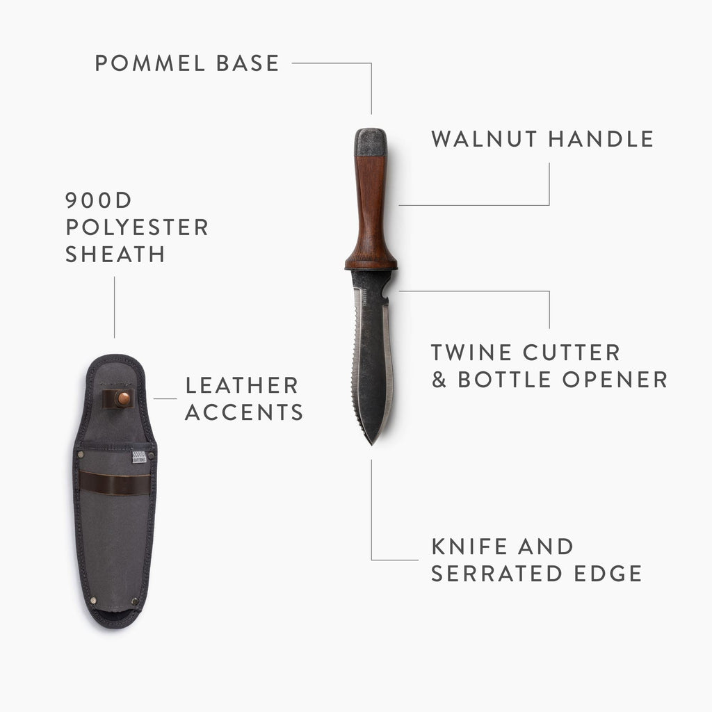 TrailForge Pro Grip Outdoor Knife - Ergonomic Handle, Durable Blade | ventumra