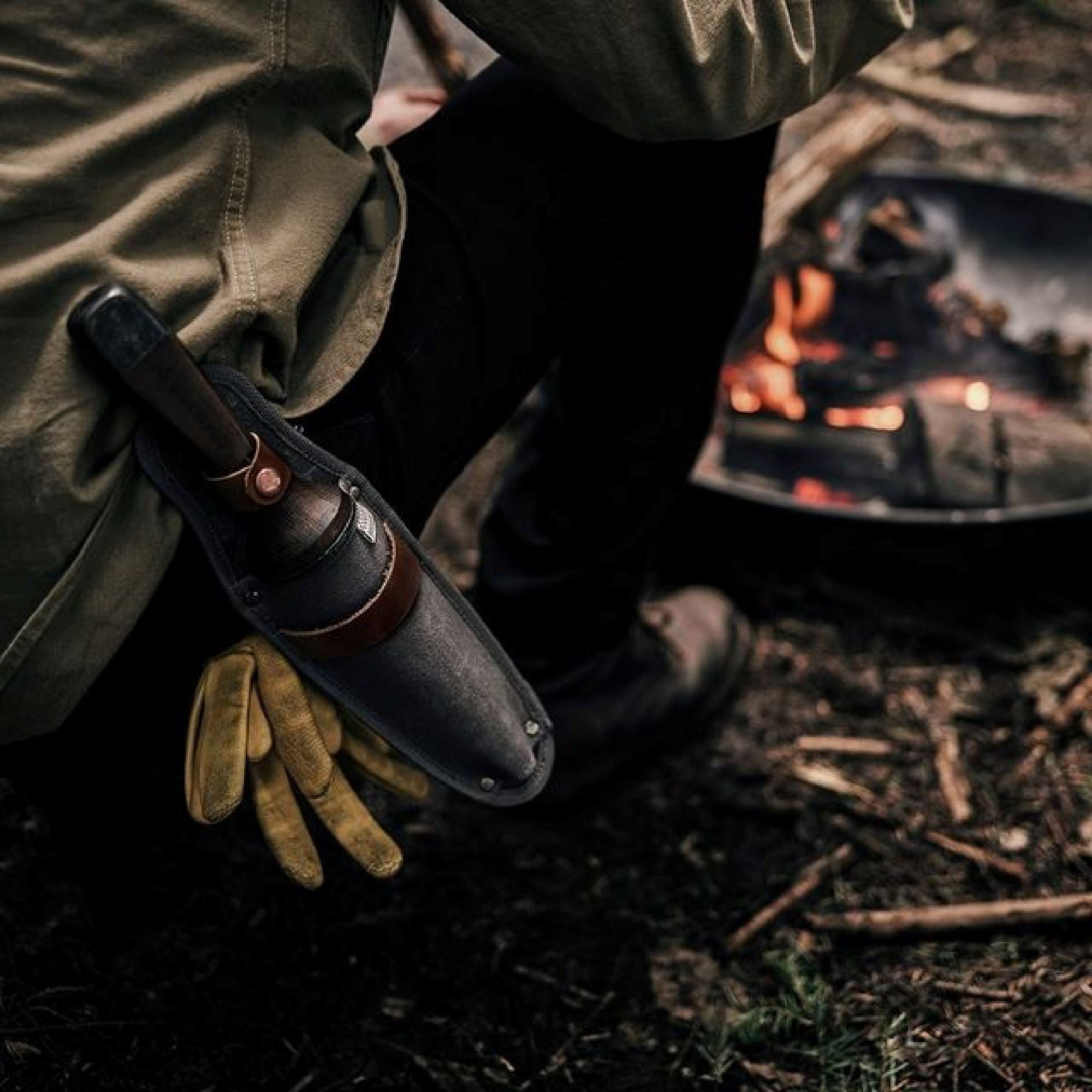 TrailForge Pro Grip Outdoor Knife - Ergonomic Handle, Durable Blade | ventumra