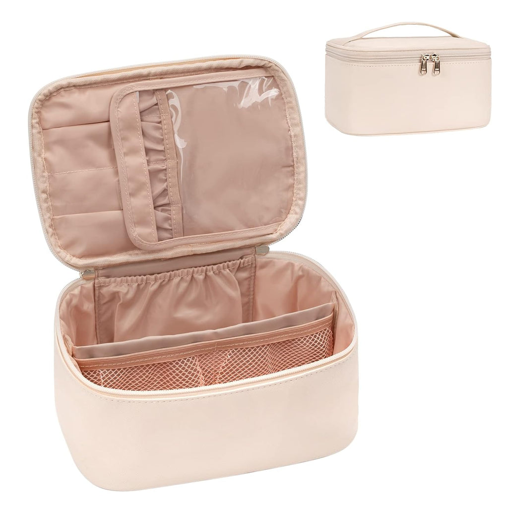 Travel-friendly Make-up Organizer with Dividers | ventumra