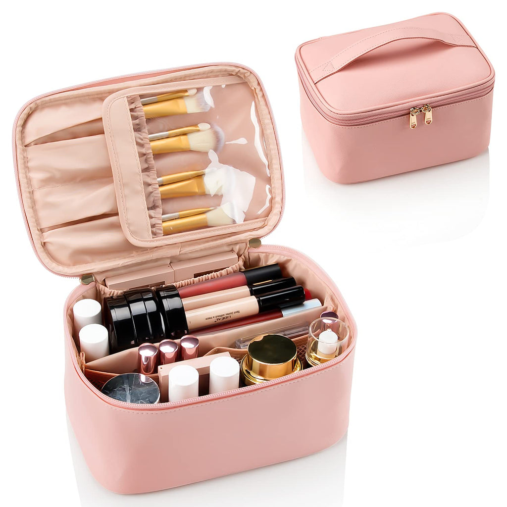 Travel-friendly Make-up Organizer with Dividers | ventumra