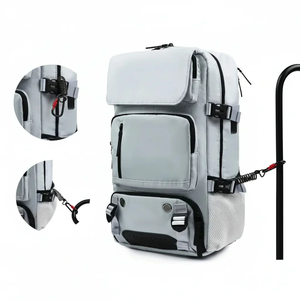 TRAVELMAX Pack - Large waterproof travel backpack with USB port | ventumra