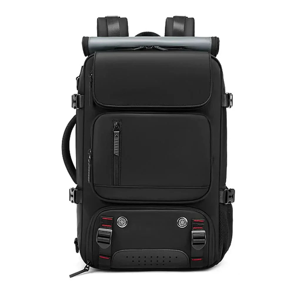 TRAVELMAX Pack - Large waterproof travel backpack with USB port | ventumra