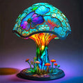 Lumavera Stained Glass Accent Lamp With Vibrant Glow