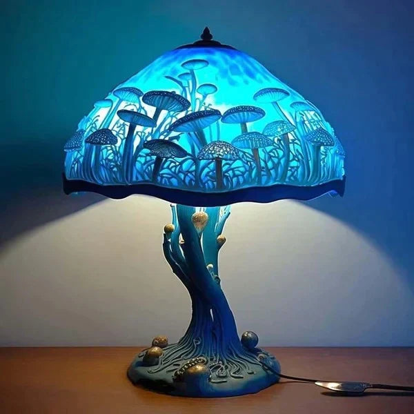 Lumavera Stained Glass Accent Lamp With Vibrant Glow