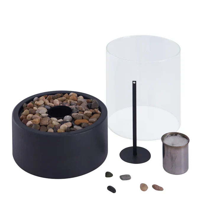 Trendy & Portable Table Fire Lantern - GlowLuxe | ventumra