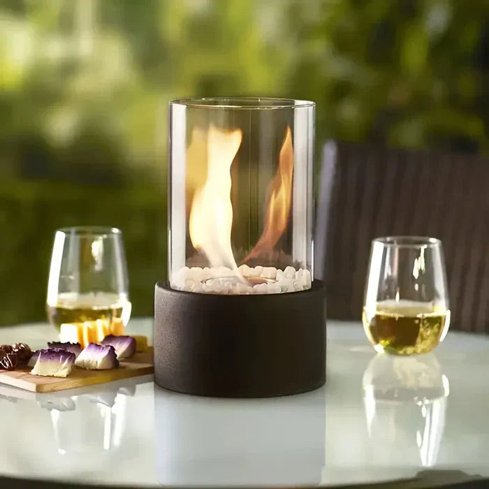 Trendy & Portable Table Fire Lantern - GlowLuxe | ventumra