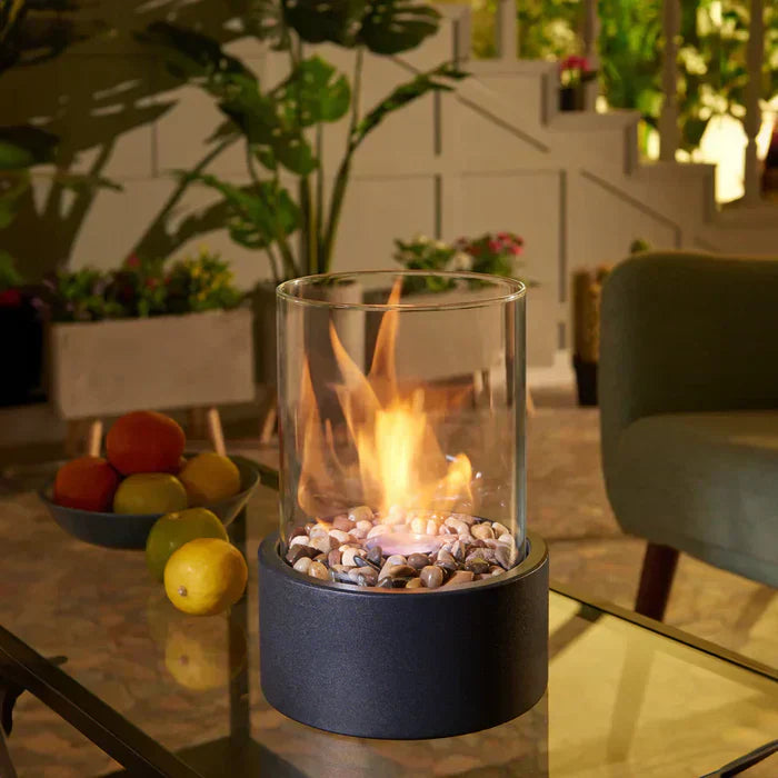 Trendy & Portable Table Fire Lantern - GlowLuxe | ventumra