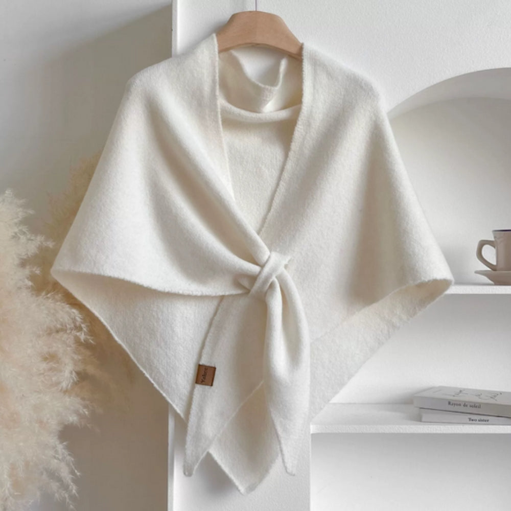 Triangle Soft Poncho Shawl Cape | ventumra