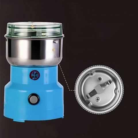 TurboGrind Electric Spice and Grain Mill – High-Speed Grinder in Stainless Steel | ventumra