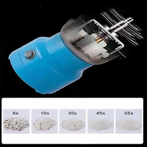 TurboGrind Electric Spice and Grain Mill – High-Speed Grinder in Stainless Steel | ventumra