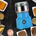 TurboGrind Electric Spice and Grain Mill – High-Speed Grinder in Stainless Steel | ventumra