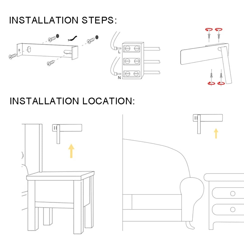 TWIRLLITE – Rotatable LED Lamp for Flexibly Adjustable Bed Lighting | ventumra