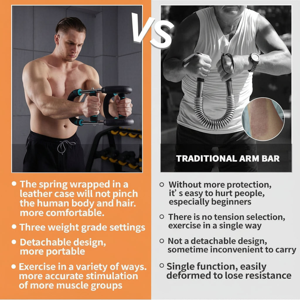 TWISTERFLEX – Adjustable Training Bar for Arms & Chest | ventumra