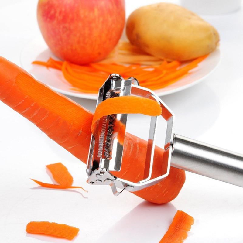 Multi-Tool Stainless Steel Veggie Peeler & Julienne Slicer | ventumra