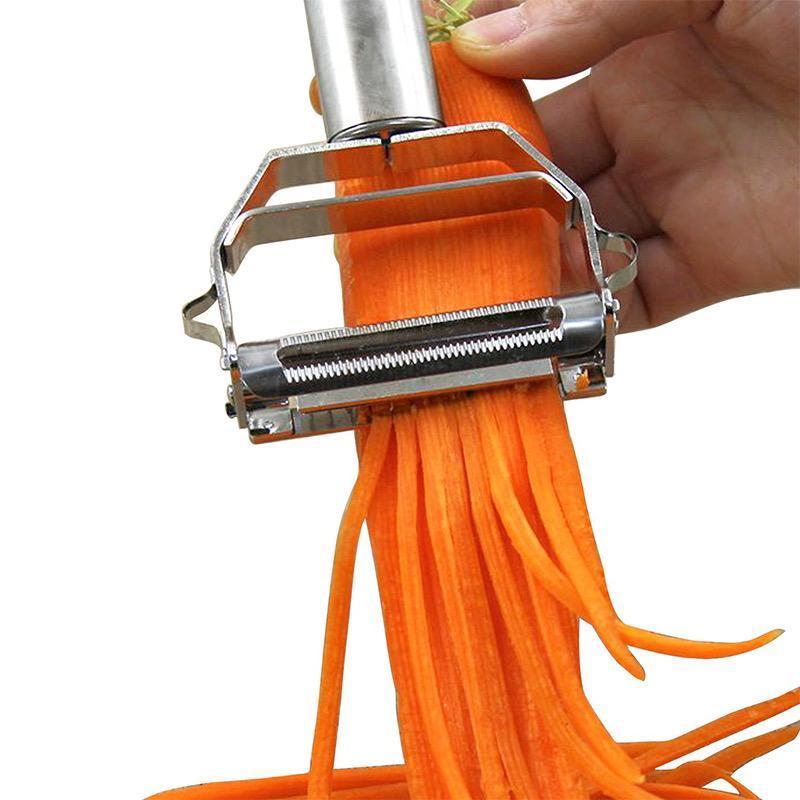 Multi-Tool Stainless Steel Veggie Peeler & Julienne Slicer | ventumra
