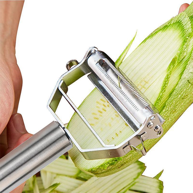 Multi-Tool Stainless Steel Veggie Peeler & Julienne Slicer | ventumra