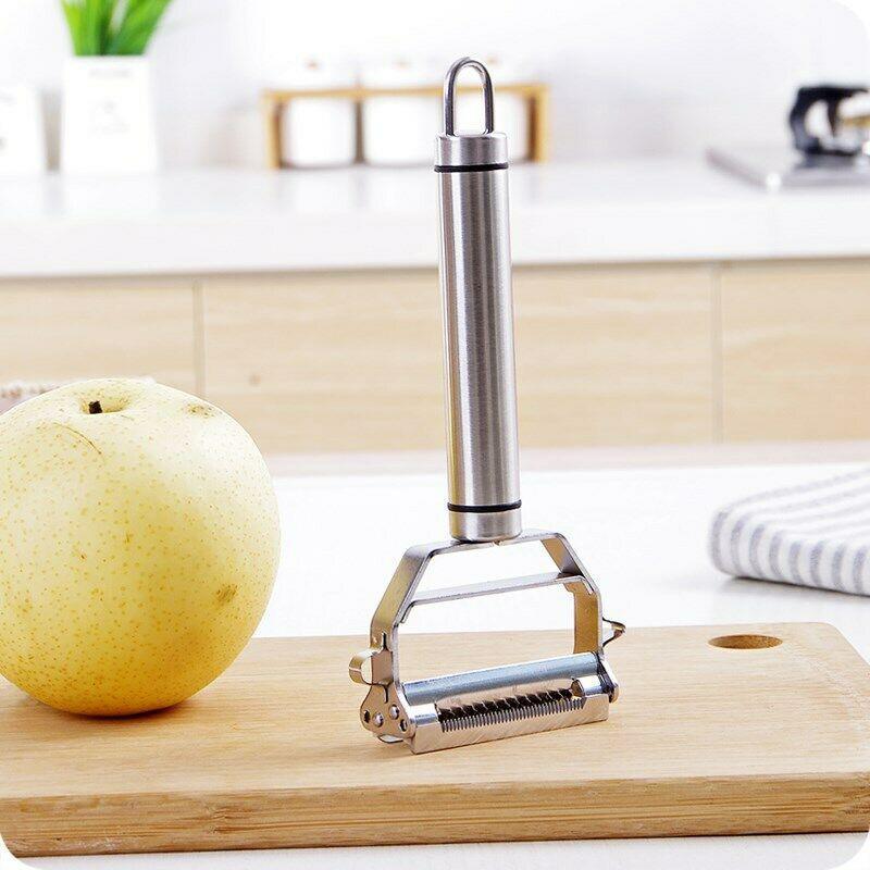 Multi-Tool Stainless Steel Veggie Peeler & Julienne Slicer | ventumra