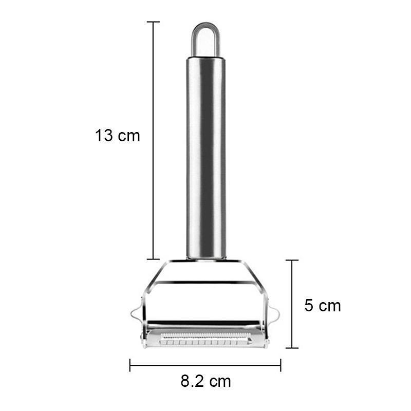 Multi-Tool Stainless Steel Veggie Peeler & Julienne Slicer | ventumra