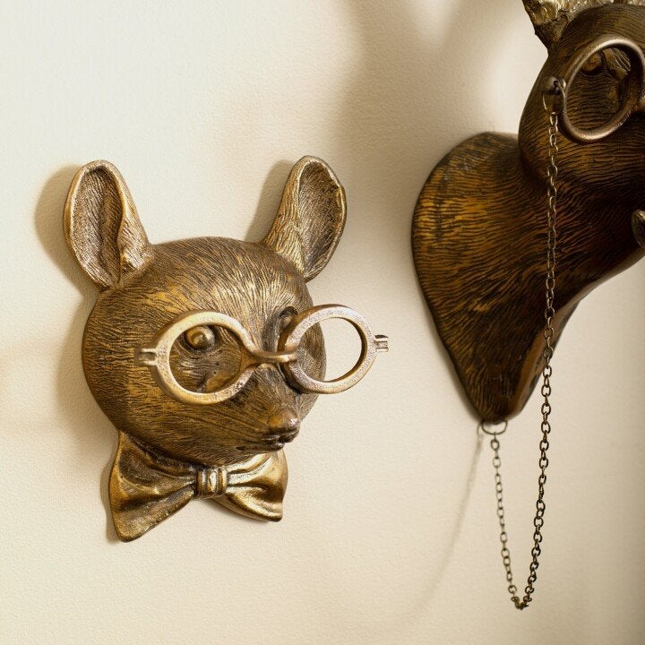 Whimsical Animal Head Wall Sculptures | ventumra