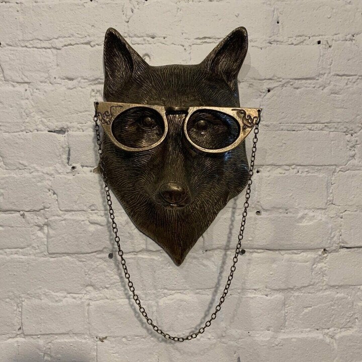 Whimsical Animal Head Wall Sculptures | ventumra