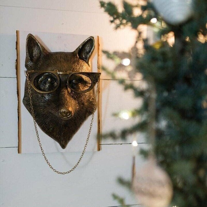 Whimsical Animal Head Wall Sculptures | ventumra