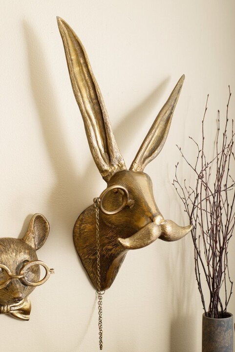 Whimsical Animal Head Wall Sculptures | ventumra
