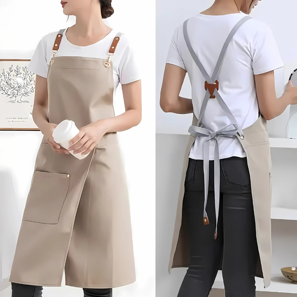 Unisex Split Apron with Pockets | ventumra