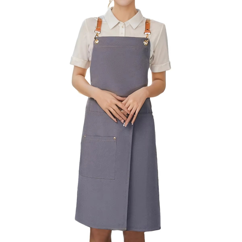 Unisex Split Apron with Pockets | ventumra